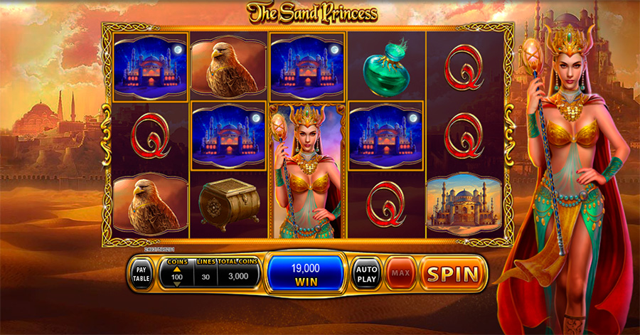 The sand princess slots